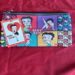 NWT Betty Boop Makeup Bag